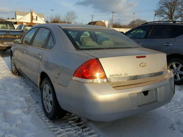 2G1WB58K989288344 - 2008 CHEVROLET IMPALA LS SILVER photo 3