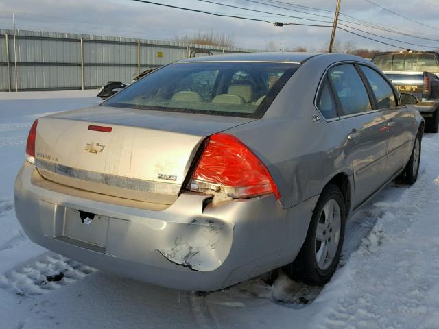 2G1WB58K989288344 - 2008 CHEVROLET IMPALA LS SILVER photo 4