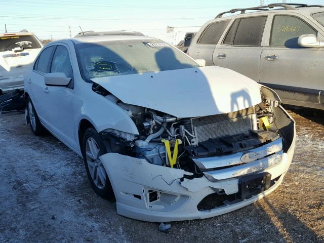 3FAHP0CG1AR334696 - 2010 FORD FUSION SEL WHITE photo 1