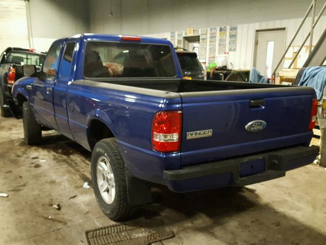 1FTYR15E86PA84832 - 2006 FORD RANGER SUP BLUE photo 3