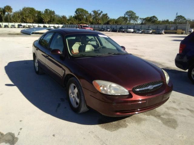 1FAHP56S01G224064 - 2001 FORD TAURUS SEL BROWN photo 1