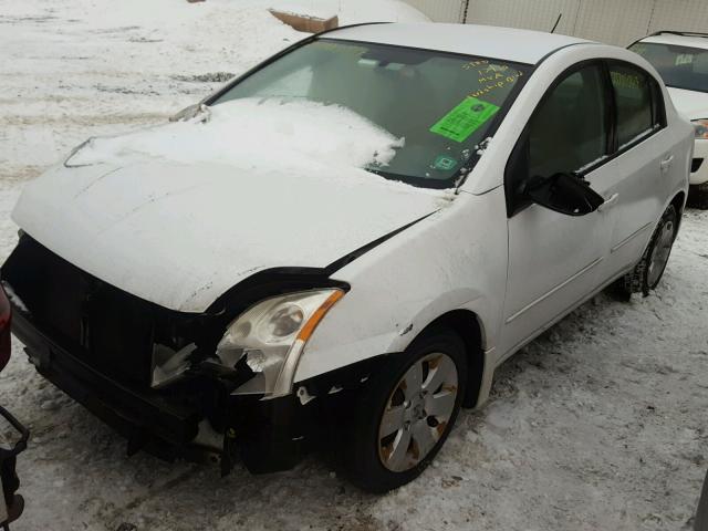 3N1AB61E58L628553 - 2008 NISSAN SENTRA 2.0 WHITE photo 2