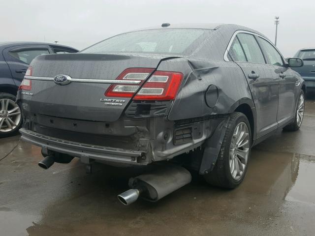 1FAHP2F85DG121178 - 2013 FORD TAURUS LIM GRAY photo 4