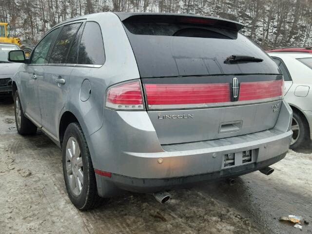 2LMDU88C77BJ12127 - 2007 LINCOLN MKX SILVER photo 3