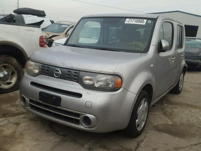 JN8AZ2KRXAT150929 - 2010 NISSAN CUBE BASE SILVER photo 2