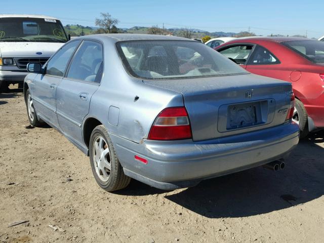 1HGCD5655SA044513 - 1995 HONDA ACCORD EX BLUE photo 3