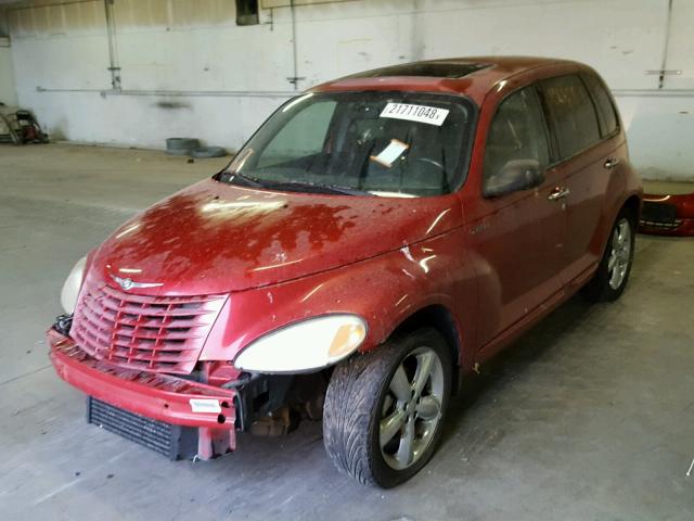 3C8FY78G43T615458 - 2003 CHRYSLER PT CRUISER RED photo 2