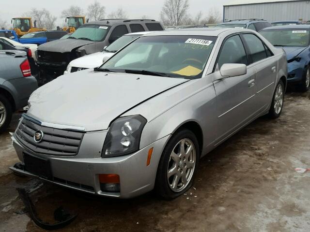 1G6DM57N130172792 - 2003 CADILLAC CTS SILVER photo 2