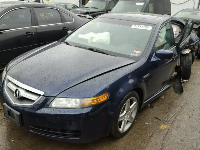 19UUA66226A077399 - 2006 ACURA 3.2TL BLUE photo 2