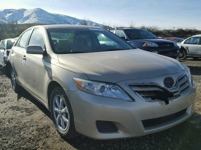 4T4BF3EK0BR114208 - 2011 TOYOTA CAMRY BASE ოქროსფერი ფოტო 1