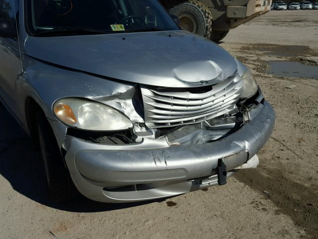 3C4FY58B65T597557 - 2005 CHRYSLER PT CRUISER SILVER photo 9