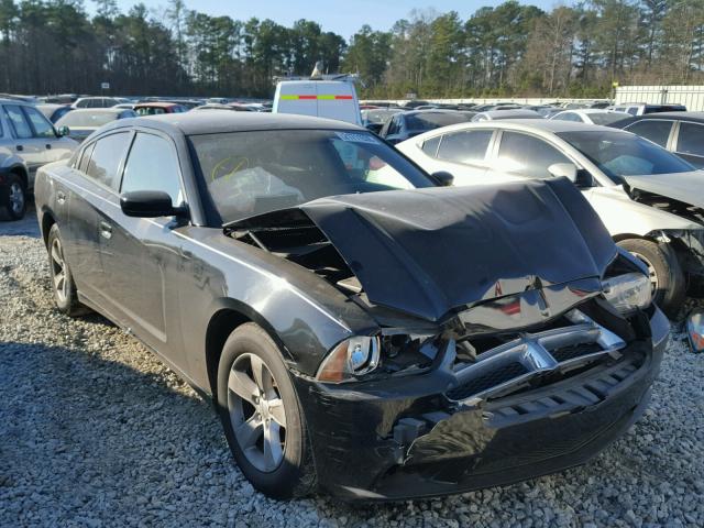 2C3CDXBG3CH297113 - 2012 DODGE CHARGER SE BLACK photo 1