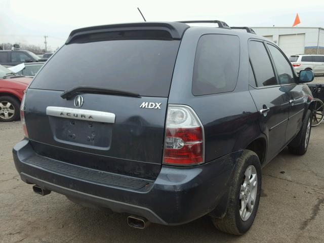 2HNYD189X4H526213 - 2004 ACURA MDX TOURIN CHARCOAL photo 4