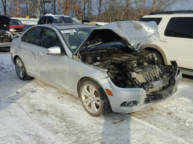 WDDGF8BB0AF462864 - 2010 MERCEDES-BENZ C 300 4MAT SILVER photo 1