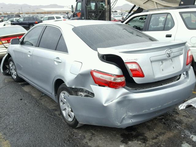 4T1BE46K07U565681 - 2007 TOYOTA CAMRY NEW GRAY photo 3