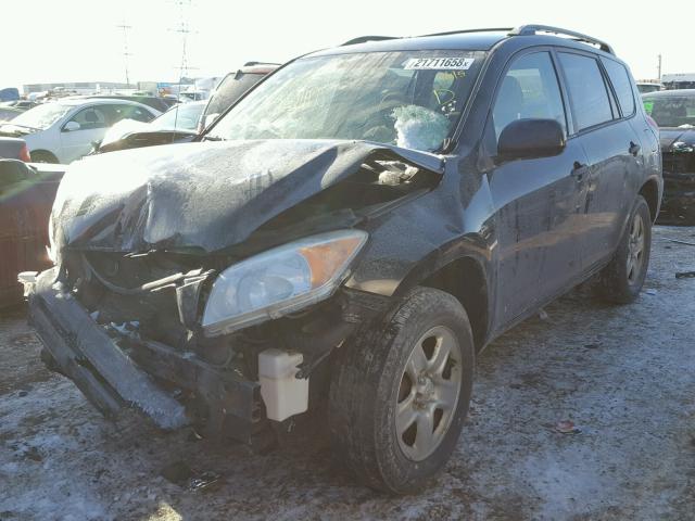 JTMBD33V685171033 - 2008 TOYOTA RAV4 BLACK photo 2