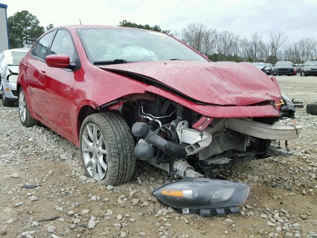 1C3CDFBA6DD332800 - 2013 DODGE DART SXT RED photo 1