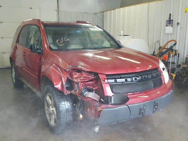 2CNDL73F766136610 - 2006 CHEVROLET EQUINOX LT RED photo 1