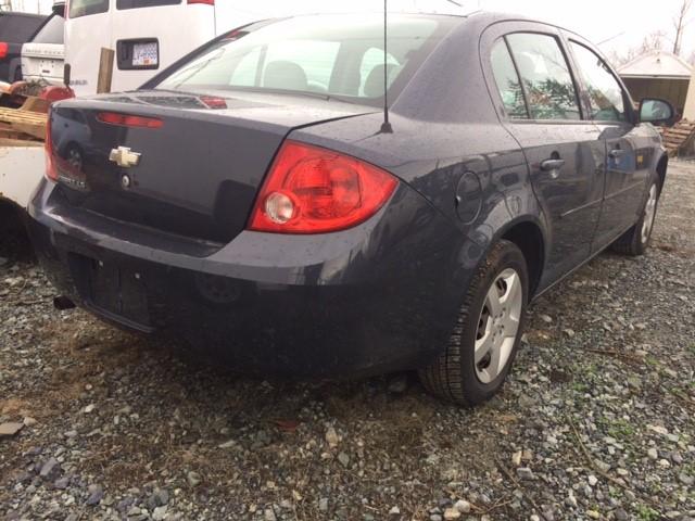 1G1AJ55F787137492 - 2008 CHEVROLET COBALT LS BLUE photo 4