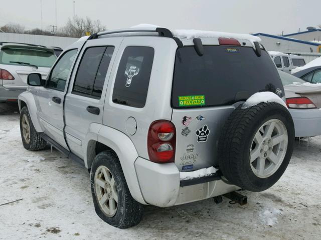 1J4GL58K45W559252 - 2005 JEEP LIBERTY LI GRAY photo 3