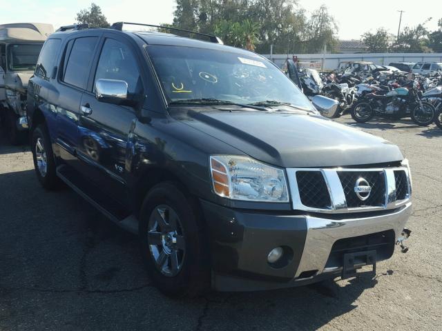 5N1AA08A07N703797 - 2007 NISSAN ARMADA SE GRAY photo 1