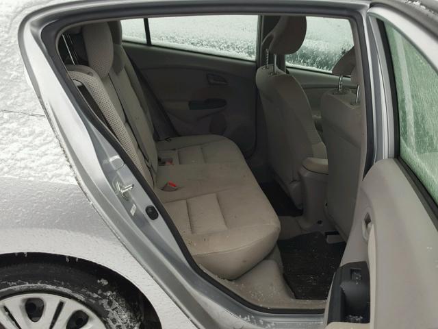 JHMZE2H52BS005114 - 2011 HONDA INSIGHT LX SILVER photo 6