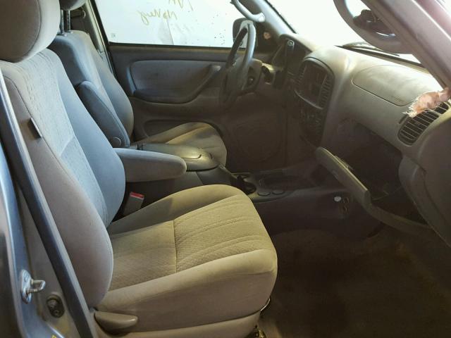 5TBET34195S466203 - 2005 TOYOTA TUNDRA DOU SILVER photo 5