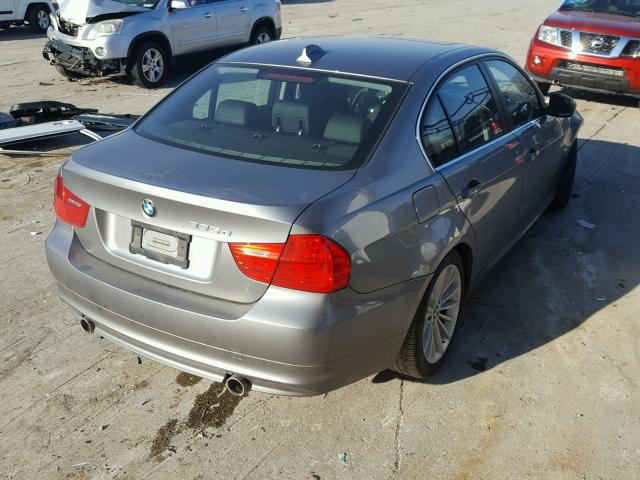 WBAPN7C52BA780688 - 2011 BMW 335 D GRAY photo 4