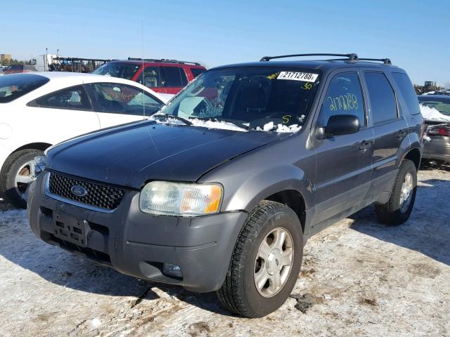 1FMCU93144DA04900 - 2004 FORD ESCAPE XLT GRAY photo 2