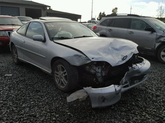 1G1JH12F027345505 - 2002 CHEVROLET CAVALIER L SILVER photo 1