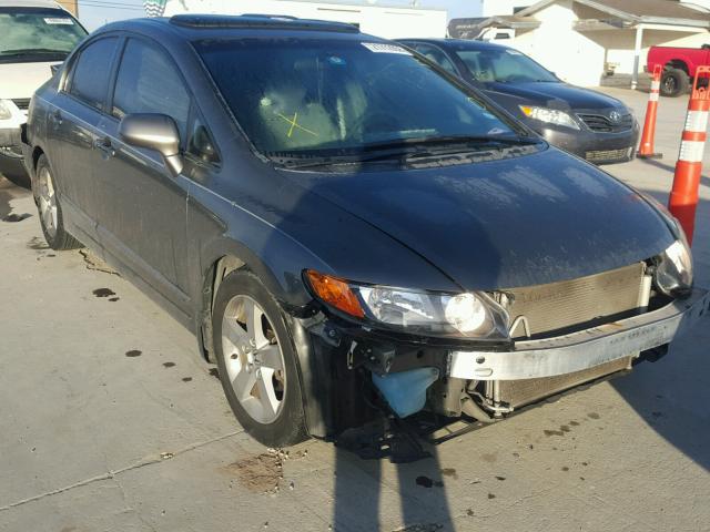 2HGFA16858H505907 - 2008 HONDA CIVIC EX SILVER photo 1