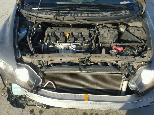 2HGFA16858H505907 - 2008 HONDA CIVIC EX SILVER photo 7