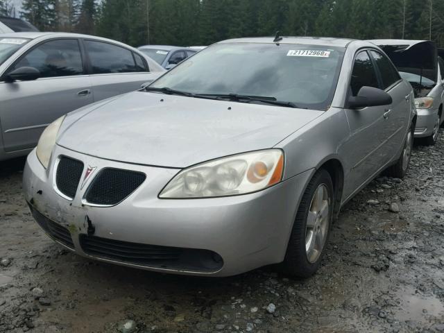 1G2ZH57N084136877 - 2008 PONTIAC G6 GT SILVER photo 2