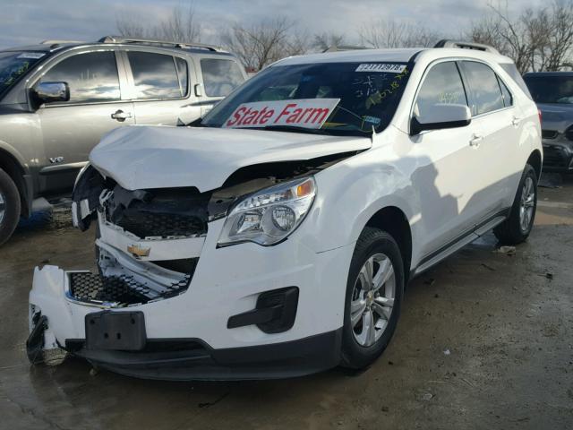 2CNALDEC6B6203521 - 2011 CHEVROLET EQUINOX LT WHITE photo 2