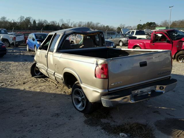 1GCCS19X038234934 - 2003 CHEVROLET S TRUCK S1 BROWN photo 3