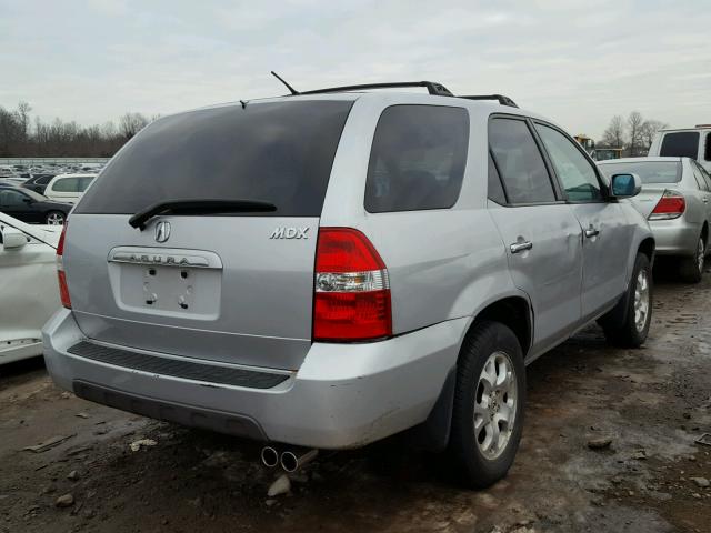 2HNYD18691H504737 - 2001 ACURA MDX TOURIN SILVER photo 4