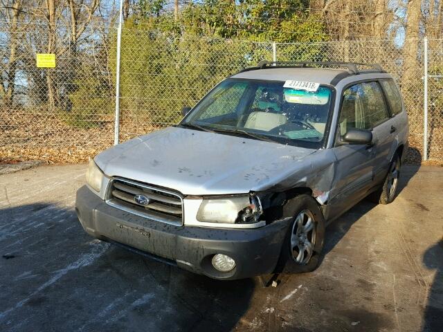 JF1SG63613H769772 - 2003 SUBARU FORESTER 2 SILVER photo 2