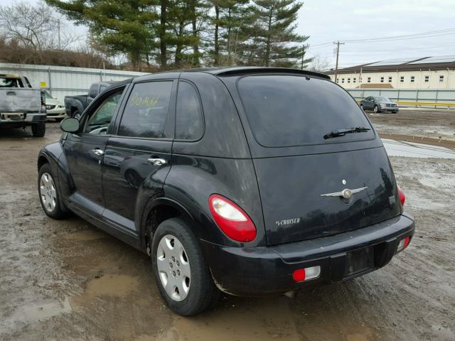 3A4FY58B17T546688 - 2007 CHRYSLER PT CRUISER BLACK photo 3