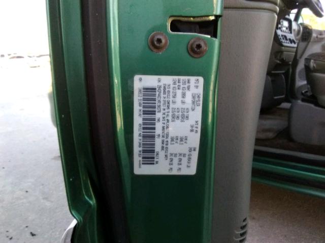 2B4GP44G1XR190378 - 1999 DODGE GRAND CARA GREEN photo 10