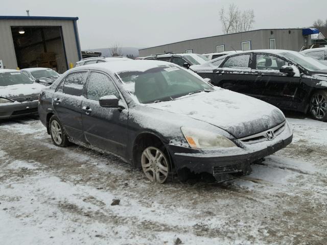 1HGCM56817A058992 - 2007 HONDA ACCORD EX BLACK photo 1