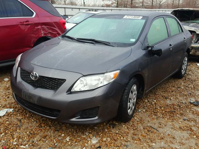 JTDBU4EE2AJ066053 - 2010 TOYOTA COROLLA BA GRAY photo 2