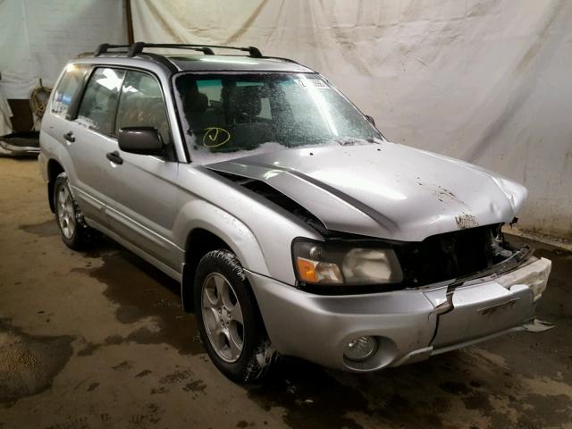 JF1SG65633H730484 - 2003 SUBARU FORESTER 2 SILVER photo 1