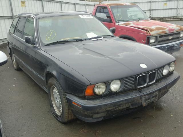 WBAHJ6310PGD23151 - 1993 BMW 525 IT AUT BLACK photo 1