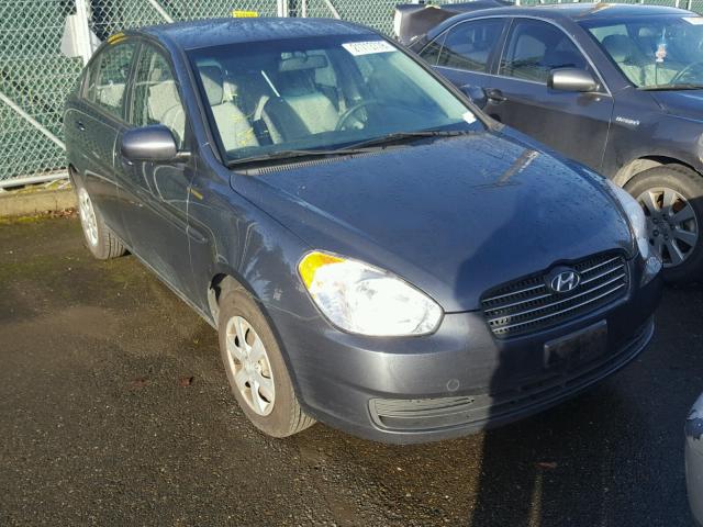 KMHCN4AC9BU617645 - 2011 HYUNDAI ACCENT GLS BLUE photo 1