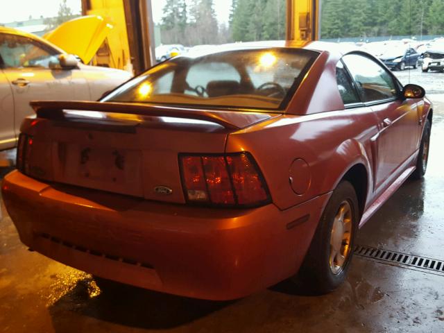 1FAFP4041XF187617 - 1999 FORD MUSTANG RED photo 4