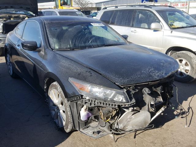 1HGCS22859A012546 - 2009 HONDA ACCORD EXL GRAY photo 1