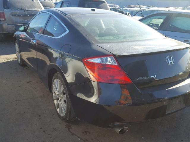 1HGCS22859A012546 - 2009 HONDA ACCORD EXL GRAY photo 3