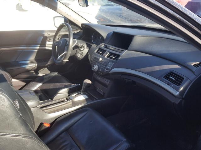 1HGCS22859A012546 - 2009 HONDA ACCORD EXL GRAY photo 5