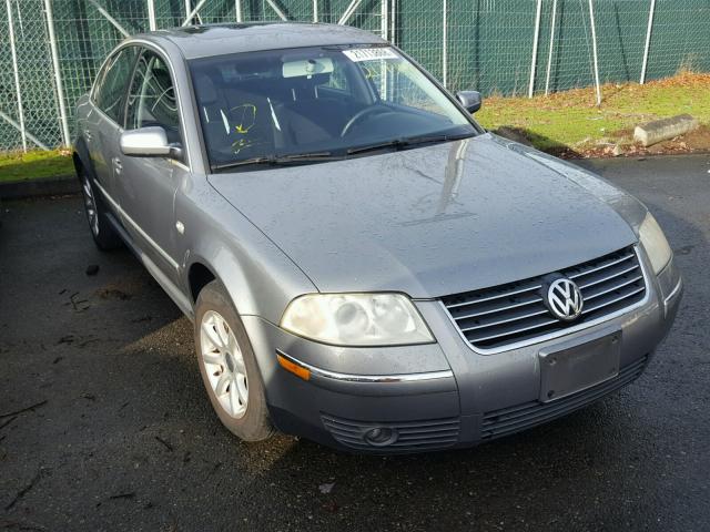 WVWPD63B14E120918 - 2004 VOLKSWAGEN PASSAT GLS GRAY photo 1