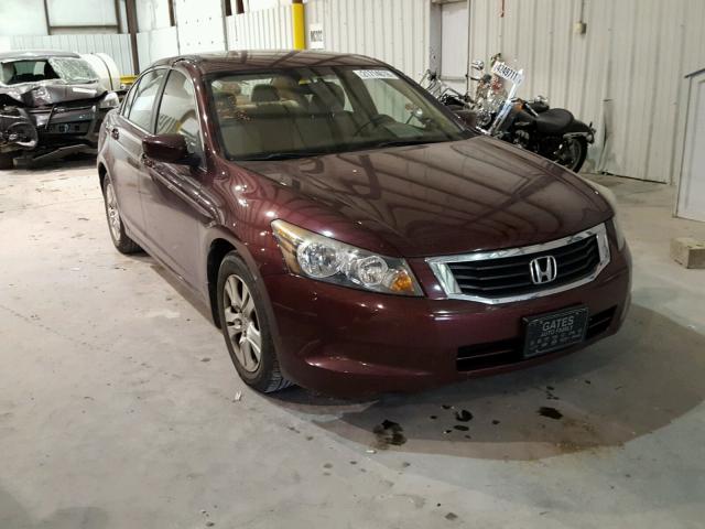 1HGCP26409A074753 - 2009 HONDA ACCORD LXP BURGUNDY photo 1